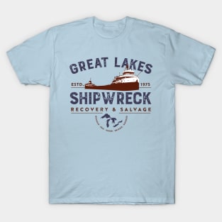 Great Lakes Shipwreck Recovery and Salvage T-Shirt